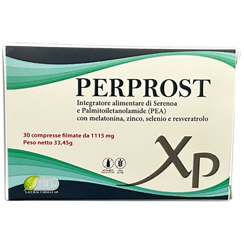 Perprost 30 Compresse Integratore per la Prostata e Benessere delle Vie Urinarie Uomo