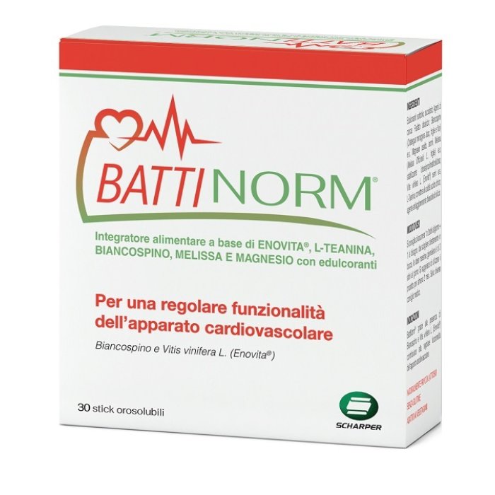 Battinorm Integratore Alimentare Benessere e Vitalit&agrave; in 30 Stick Orali Monodose
