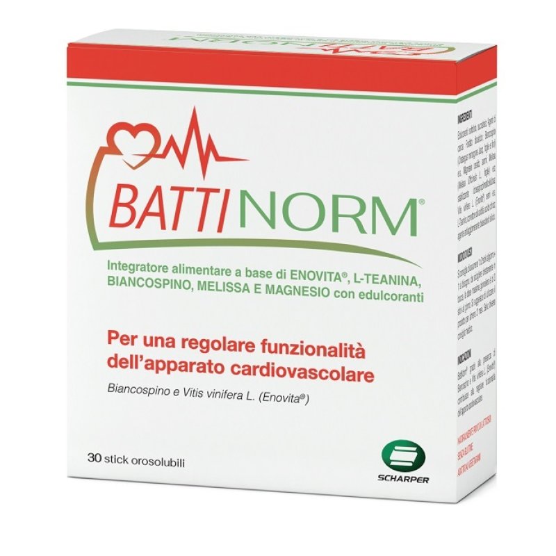 Battinorm Integratore Alimentare Benessere e Vitalit&agrave; in 30 Stick Orali Monodose