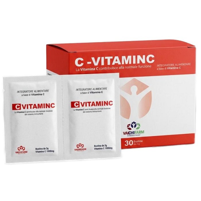 Integratore vitamin C C Vitaminc 30 Bustine &ndash; Vitamina C in Polvere Solubile per Sistema Immunitario e Stanchezza