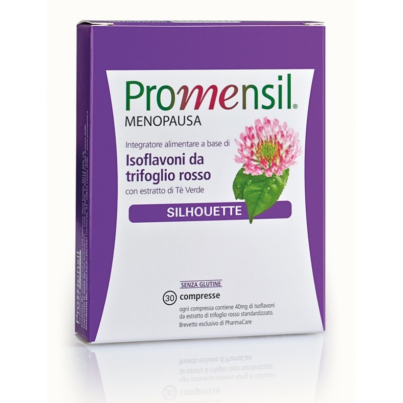 Promensil Menopausa Silhouette Integratore Alimentare per la Menopausa 30 Compresse