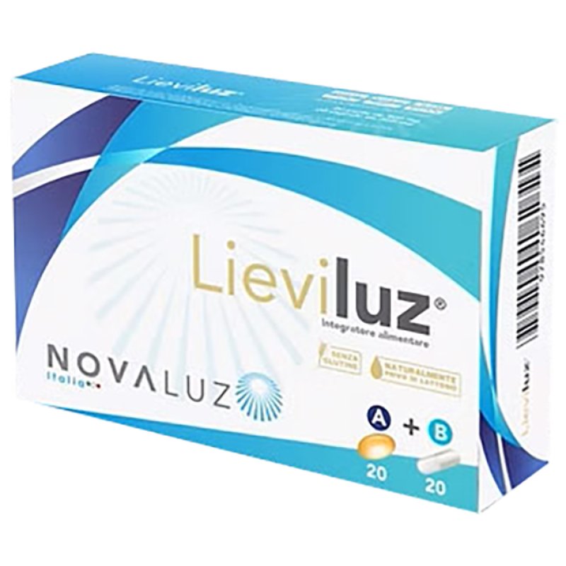 Novaluz Italia Lieviluz 20 Perle 480 mg + 20 Capsule 350 mg