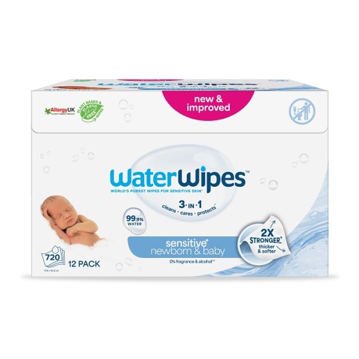 Waterwipes baby salviette 12 confezioni