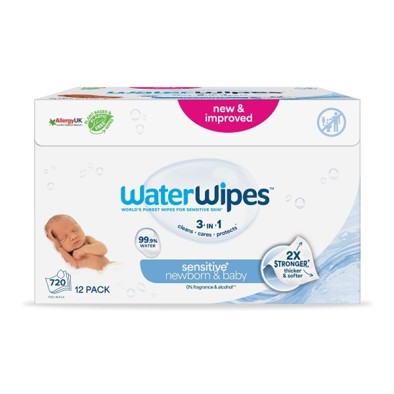 Waterwipes baby salviette 12 confezioni Waterwipes baby salviette 12 confezioni