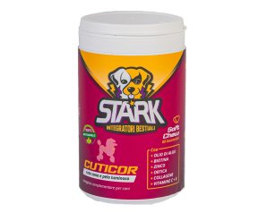 Stark Cuticor Soft Chew Integratore 60 Bocconcini Masticabili per Cani per la Salute di Pelle and Mantello