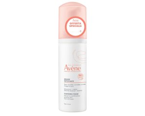 Avène Mousse Detergente 150 ml – detergente viso per pelle sensibile e mista