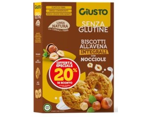 GIUSTO S/G BISC AVENA NOCC 250