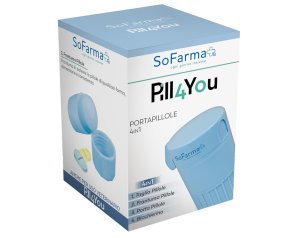 Pill4You portapillole taglia frantuma - accessorio 3 in 1 per gestione compresse