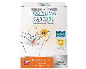 Desa Pharma Icopiuma Caredol Cerotto Dol Collo-spalla-polso 3 Pezzi