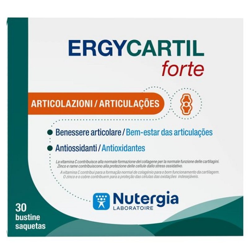 Ergycartil Forte Integratore Alimentare per Articolazioni Cartilagine e Ossa 30 Bustine