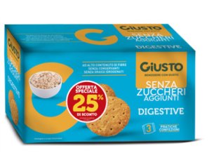GIUSTO S/ZUCCH DIGESTIVE TP25