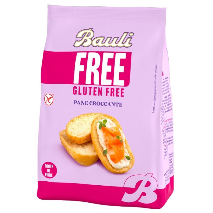 Bauli Free Pane Croccante Senza Glutine per Celiaci 150 g Bauli Free Pane Croccante Senza Glutine per Celiaci 150 g