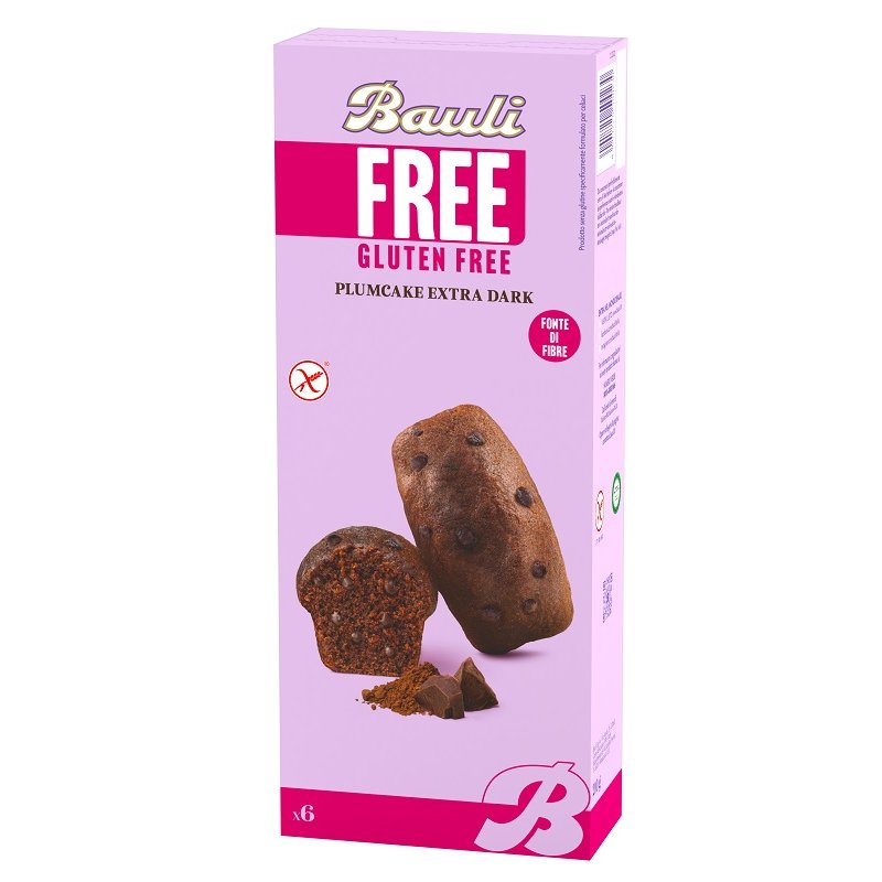 Bauli free plumcake ex dark 6 pezzi Bauli free plumcake ex dark 6 pezzi