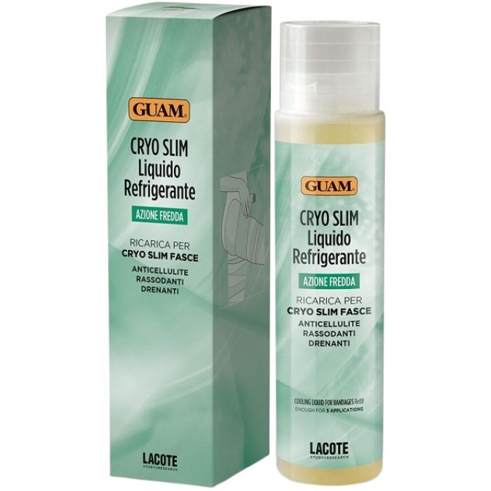 Guam Cryo Slim Liquido Refrigerante Corpo Ricarica 400 ml Trattamento Snellente e Tonificante Guam Cryo Slim Liquido Refrigerante Corpo Ricarica 400 ml Trattamento Snellente e Tonificante