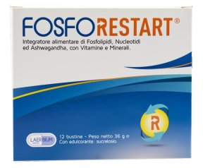 Fosforestart 12 bustine - integratore con fosfoserina e vitamine per memoria e concentrazione