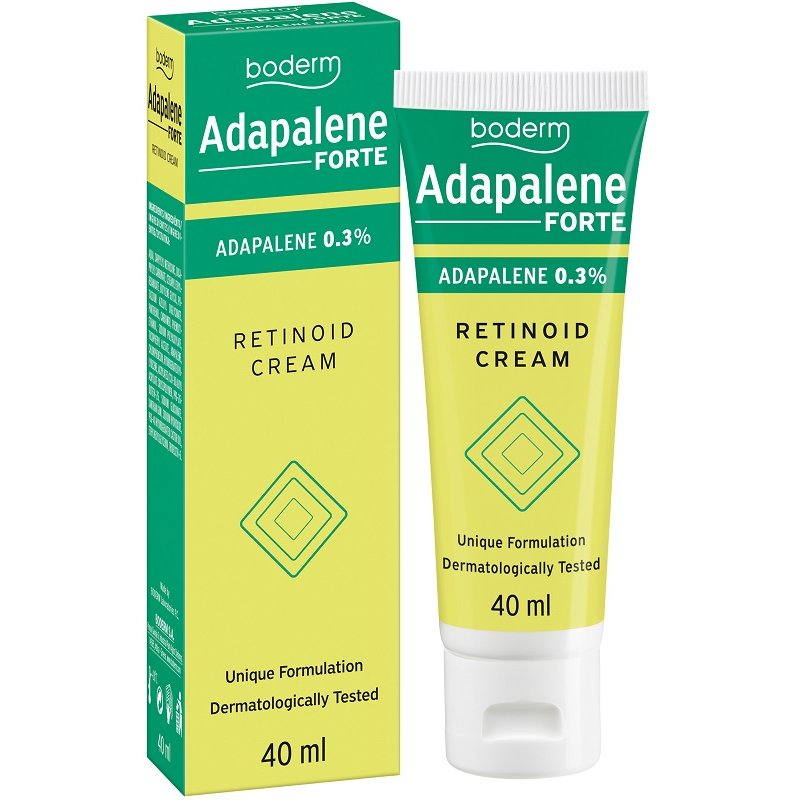 Adapalene Forte 0,3% crema 40 ml - crema dermatologica per acne e pelle impura Adapalene Forte 0,3% crema 40 ml - crema dermatologica per acne e pelle impura