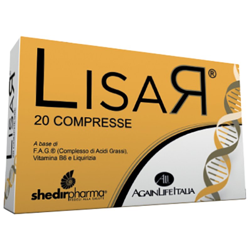 Lisar 20 Compresse Confezione da 20 Pezzi Lisar 20 Compresse Confezione da 20 Pezzi