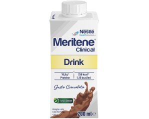 Meritene Clinical cioccolato 200 ml - supplemento nutrizionale iperproteico gusto cacao