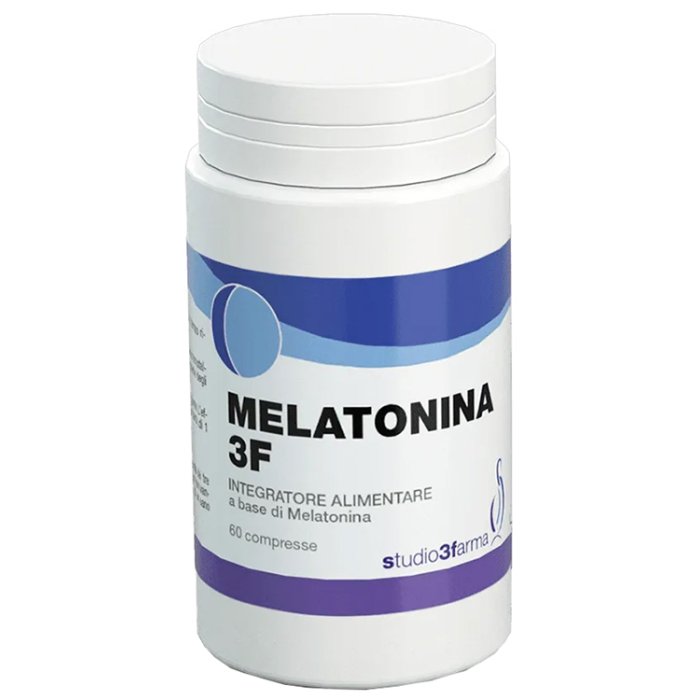 Studio 3 Farma Melatonina 3F 1mg Integratore Alimentare 60 Tavolette