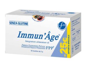 Immun'Age 60 bustine – integratore antiossidante a base di papaya fermentata