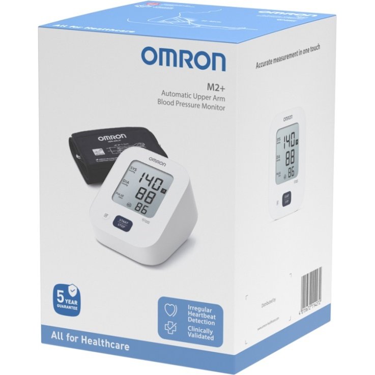Omron M2 Misuratore di Pressione da Braccio &ndash; Sfigmomanometro Digitale Automatico per Uso Domestico Clinicamente Validato