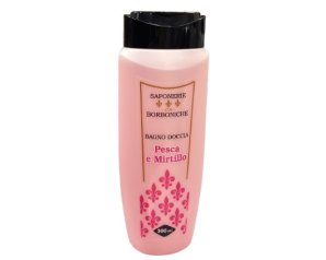 Saponerie Borboniche bagno doccia pesca e mirtillo 300 ml
