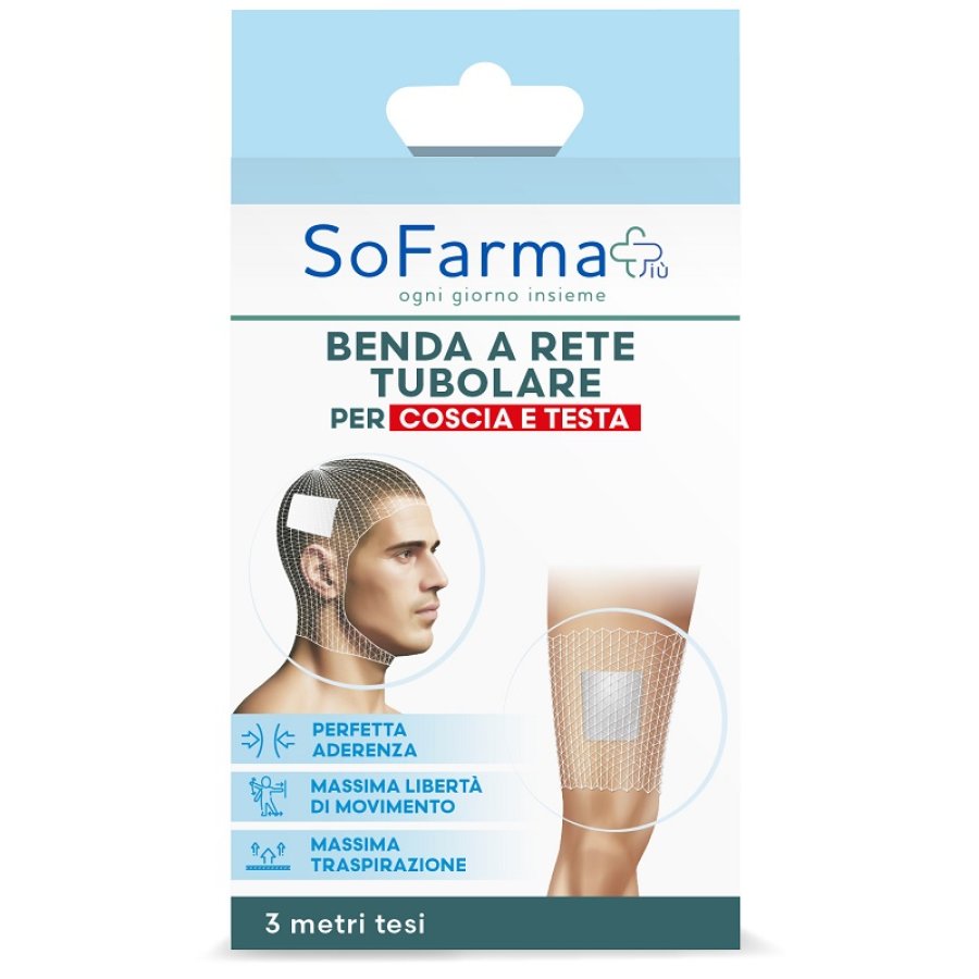 Rete Elastica Tubolare Medicale per Testa e Coscia – Fasciatura Contenitiva e di Sostegno per Medicazioni Rete Elastica Tubolare Medicale per Testa e Coscia – Fasciatura Contenitiva e di Sostegno per Medicazioni