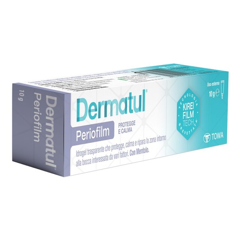 Dermatul Periofilm Gel Orale 10 Grammi Synergia Dispositivo Medico per Protezione Gengive e Mucose Orali Dermatul Periofilm Gel Orale 10 Grammi Synergia Dispositivo Medico per Protezione Gengive e Mucose Orali