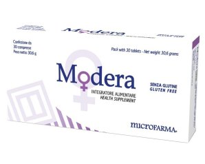 Modera 30 compresse - integratore per controllo del peso e metabolismo dei carboidrati