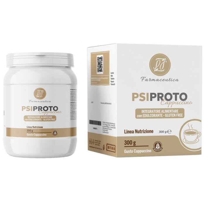 Psiproto Cappuccino 300 g Preparato Istantaneo Proteico al Gusto Cappuccino per Colazione e Dieta Iperproteica Psiproto Cappuccino 300 g Preparato Istantaneo Proteico al Gusto Cappuccino per Colazione e Dieta Iperproteica