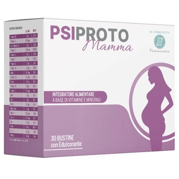 Psiproto mamma integratore multivitaminico e multiminerale 30 bustine