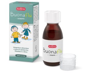 Buonaflu Sciroppo 100 ml EPID Propoli Integratore per Tosse Secca e Grassa e Mal di Gola Bambini e Adulti