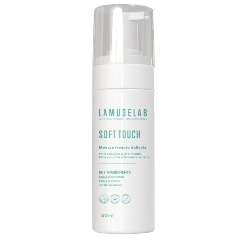 Lamuselab Soft Touch mousse detergente delicata viso 50 ml