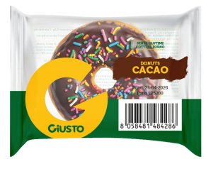 GIUSTO S/G DONUTS CACAO 35G