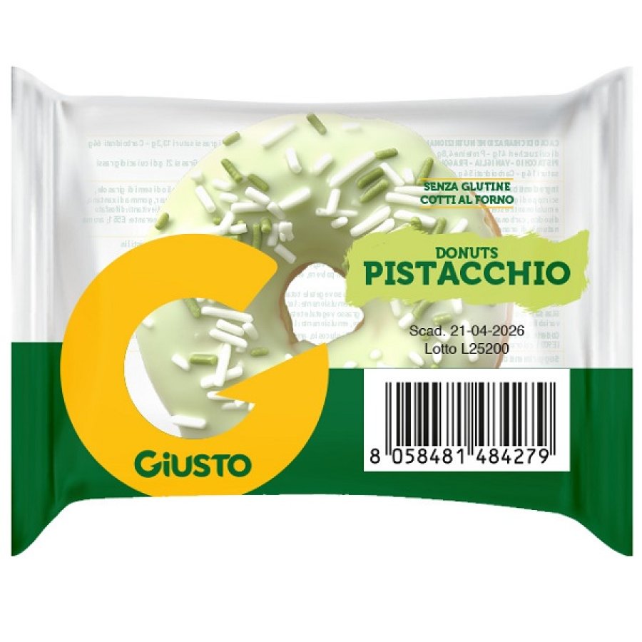 GIUSTO S/G DONUTS PISTACCH 35G GIUSTO S/G DONUTS PISTACCH 35G