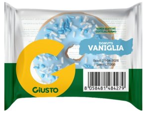 GIUSTO S/G DONUTS VANIGLIA 35G