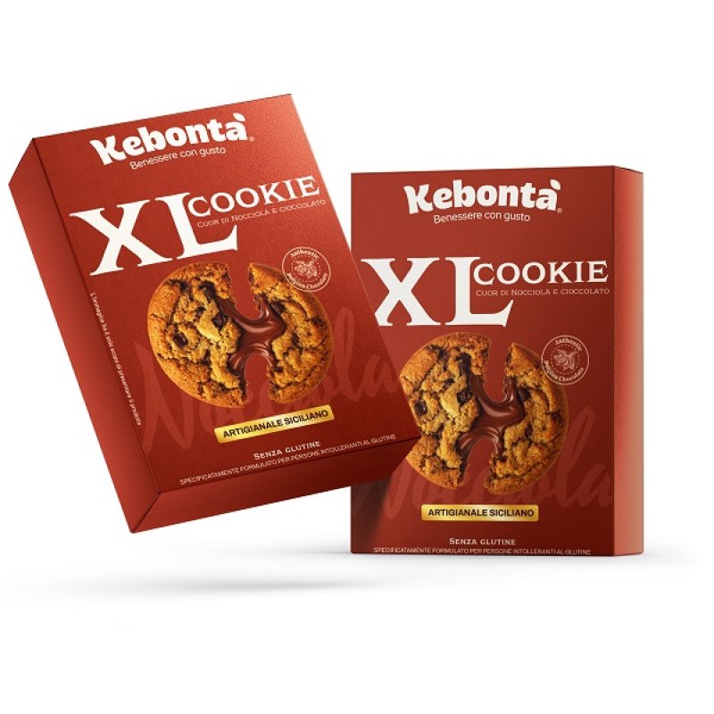 Kebonta Biscotto XL Cuore di Nocciola 200g Senza Glutine Kebonta Biscotto XL Cuore di Nocciola 200g Senza Glutine