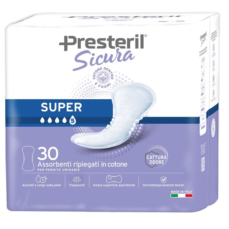PRESTERIL Sicura Ass.Super30pz PRESTERIL Sicura Ass.Super30pz