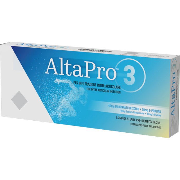 Altapro 3 siringhe 2 ml 1 pezzo Altapro 3 siringhe 2 ml 1 pezzo