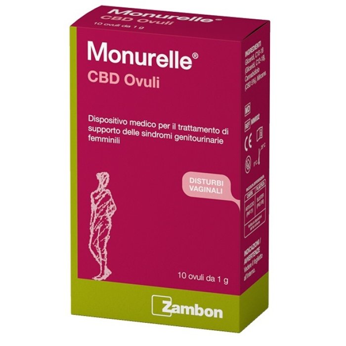 Monurelle CBD 10 ovuli