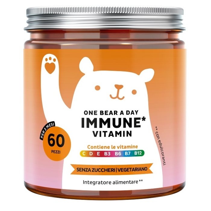 Bears with Benefits One Bear a Day Immunity 60 caramelle gommose Bears with Benefits One Bear a Day Immunity 60 caramelle gommose