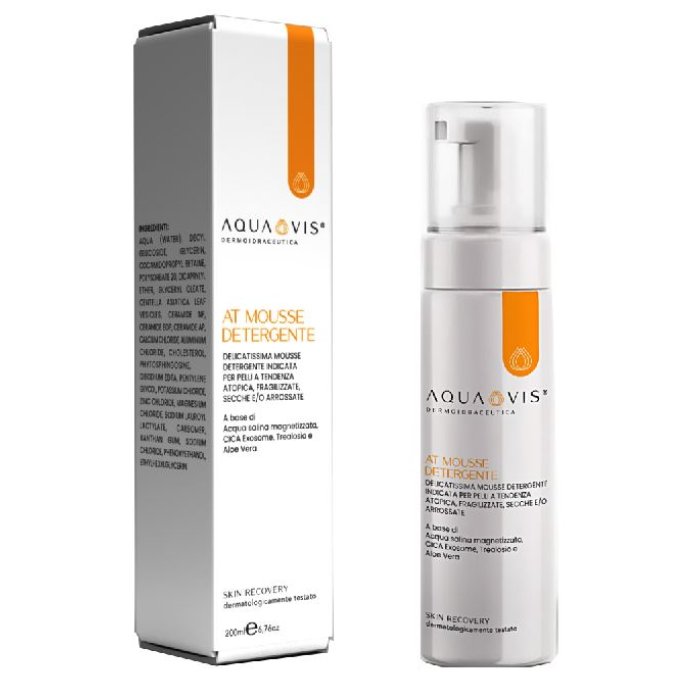 Aquavis AT Mousse Detergente Lenitiva 200 ml