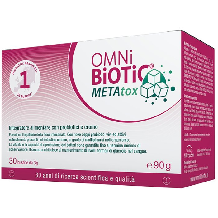 Omni biotic metatox 30 bustine