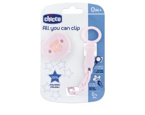 CH Clip Universale*Rosa 0m+