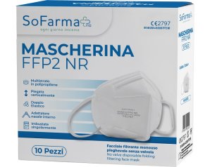 MASCHERINA FFP2 BIANCA 10PZ SF+