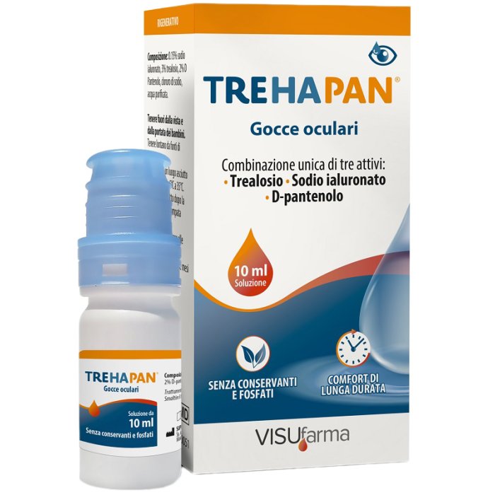 Trehapan gocce oculari 10 ml Trehapan gocce oculari 10 ml