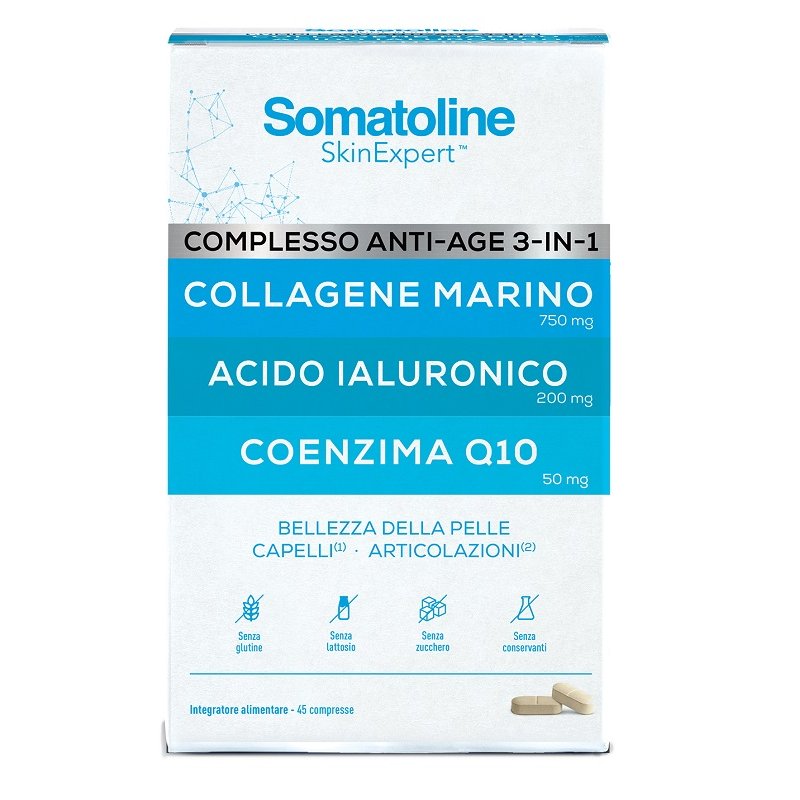 Somatoline complesso anti age 3 in 1 con collagene e acido ialuronico 40,5 g Somatoline complesso anti age 3 in 1 con collagene e acido ialuronico 40,5 g