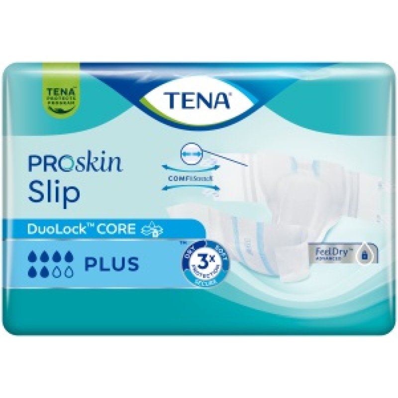Tena proskin slip plus m 10 pezzi Tena proskin slip plus m 10 pezzi