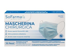 MASCHERINA CHIR 10PZ SF+