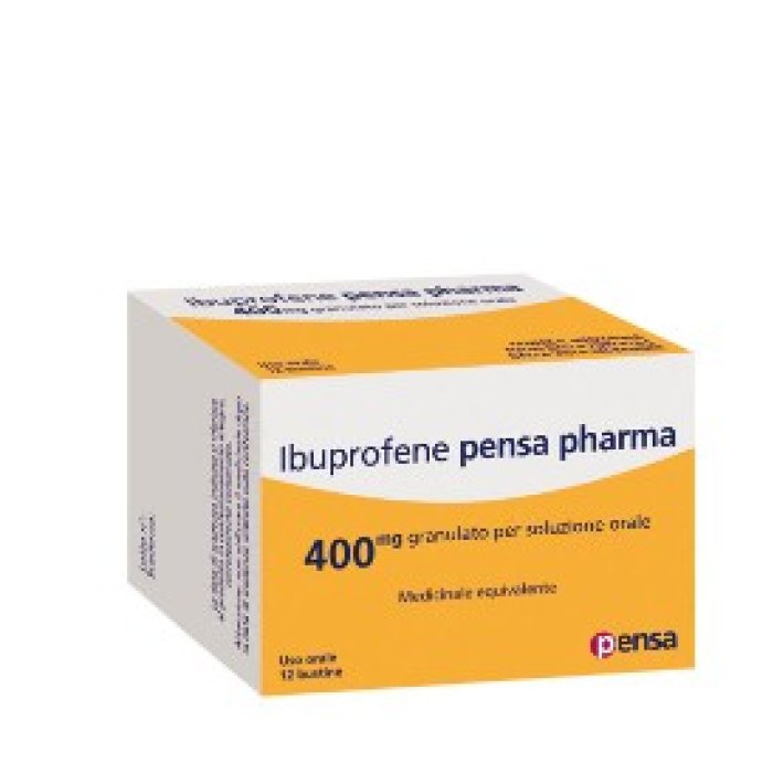 Ibuprofene Pen Towa 400mg Granulato per Soluzione Orale, 12 bustine Ibuprofene Pen Towa 400mg Granulato per Soluzione Orale, 12 bustine